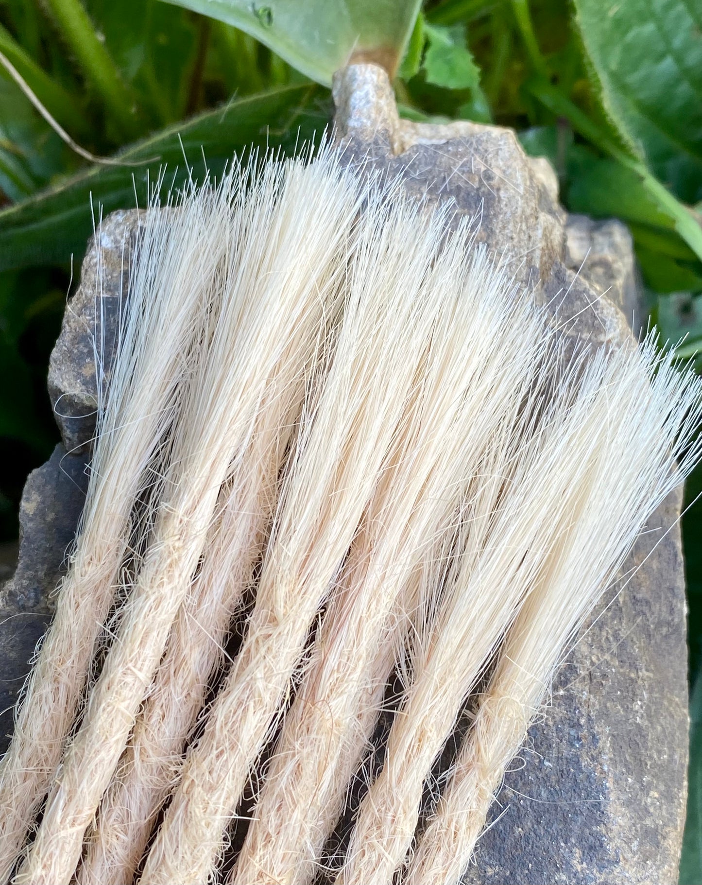 10 dreadlocks en cheveux humains européens – Blond clair #10D