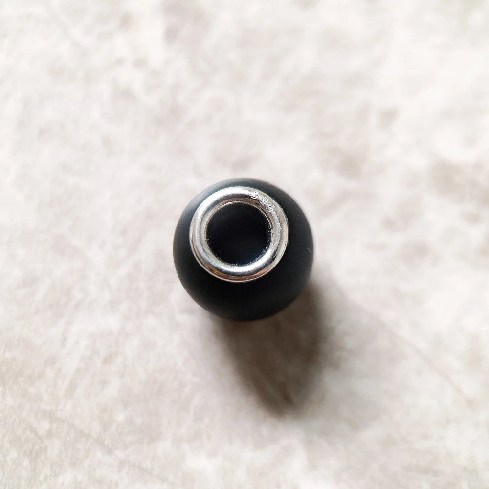 Obsidian Matt Bead