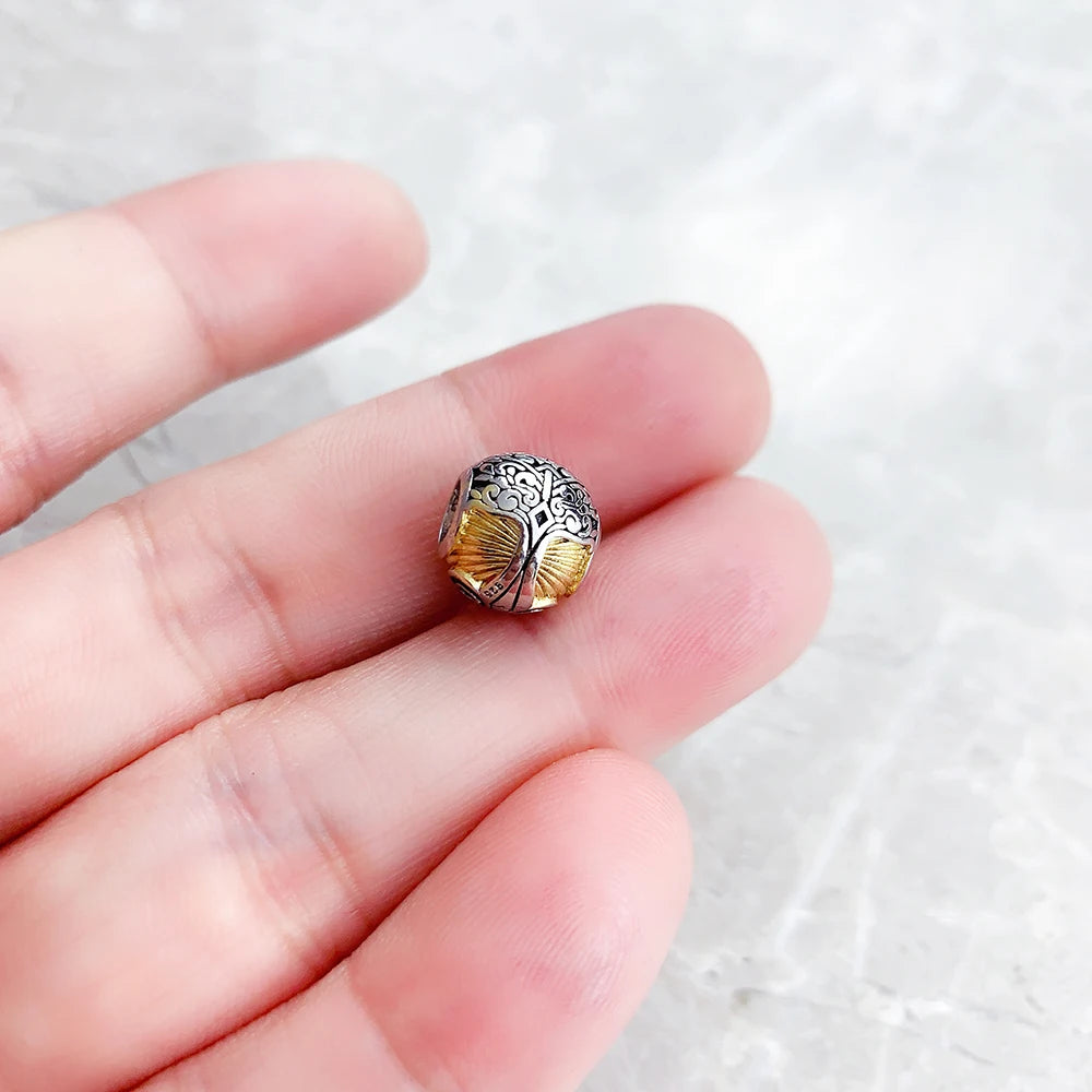 Love Tree Gold Bead