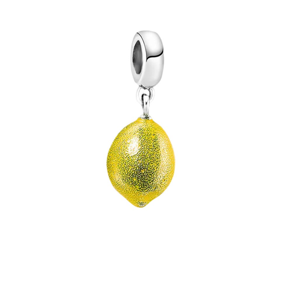 Lemon  925 Sterling Silver BEAD