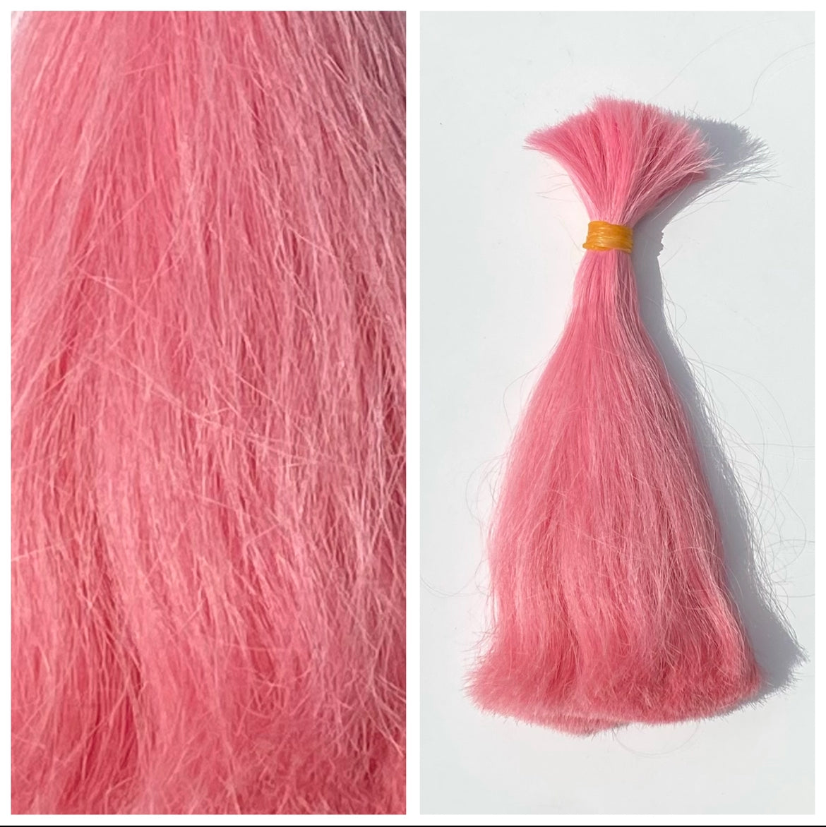 European Real Hair - Pink Cotton Candy #P04
