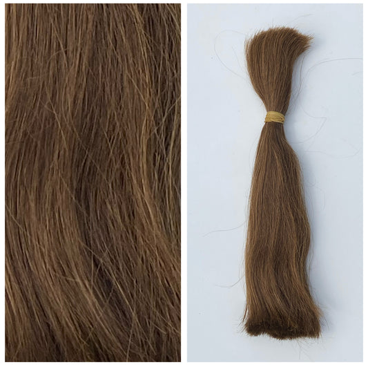 European Real Hair -  Dark Golden Blond  #6.37