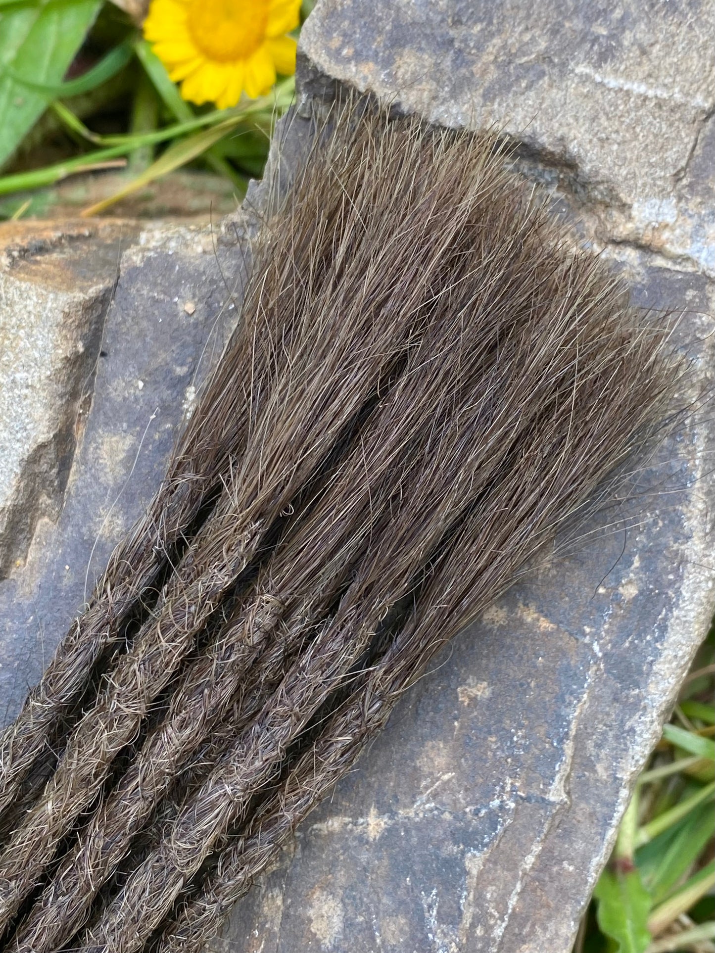 10 European Human Hair Dreadlocks in Dark Blond Mat  #6.2