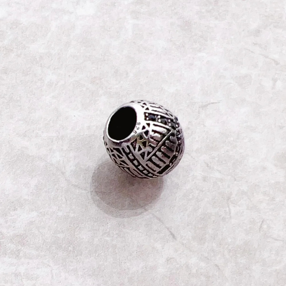 Black Scarab Bead
