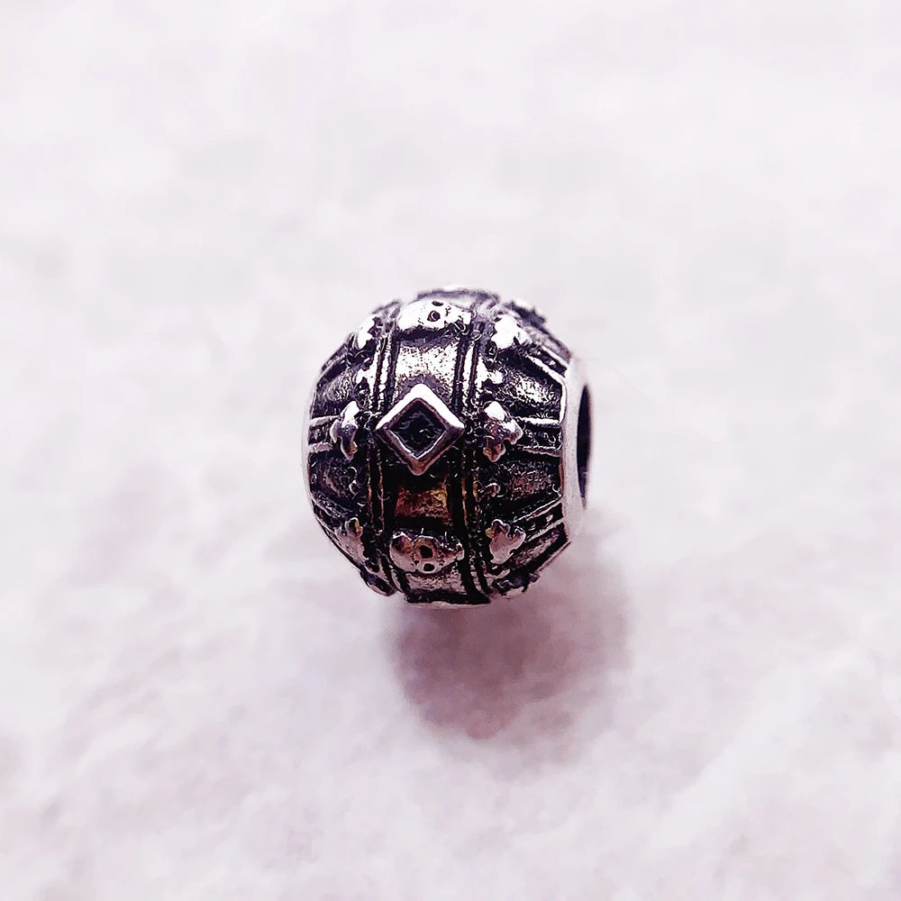 Crown Skull Bead