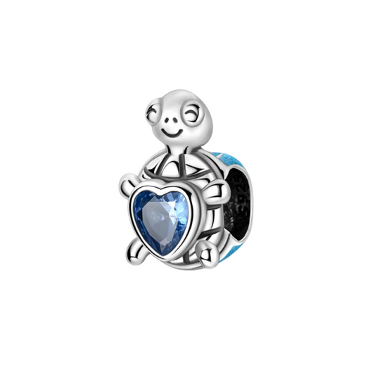 925 Sterling Silver Dreadlock Ocean Turtle Bead