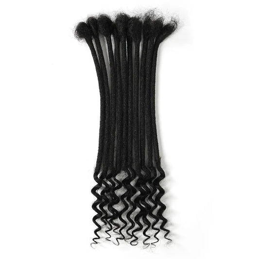 Dreadlock Extensions With Curly End Real Human