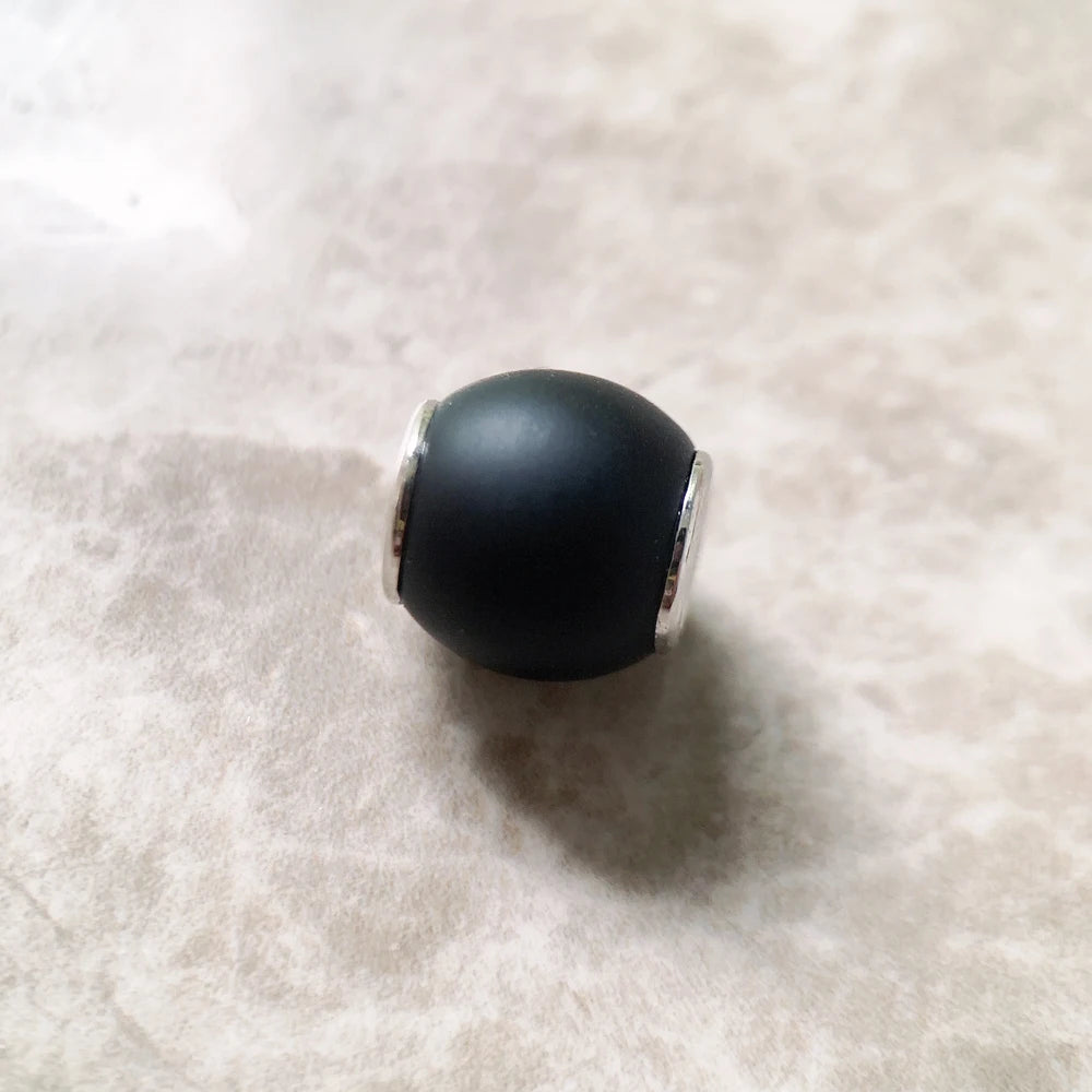 Obsidian Matt Bead